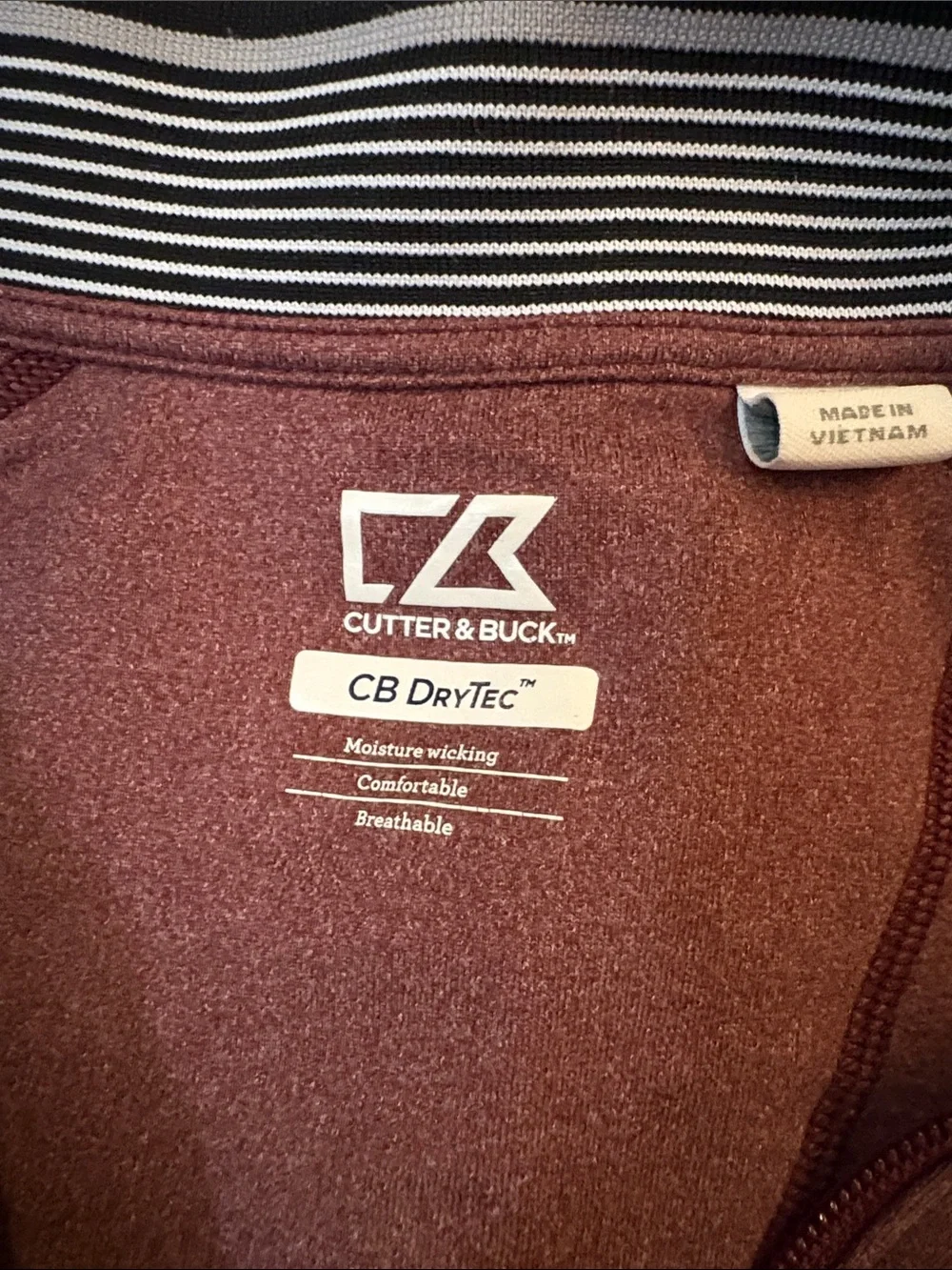 Cutter & Buck CB DryTec moisture Wicking Pullover